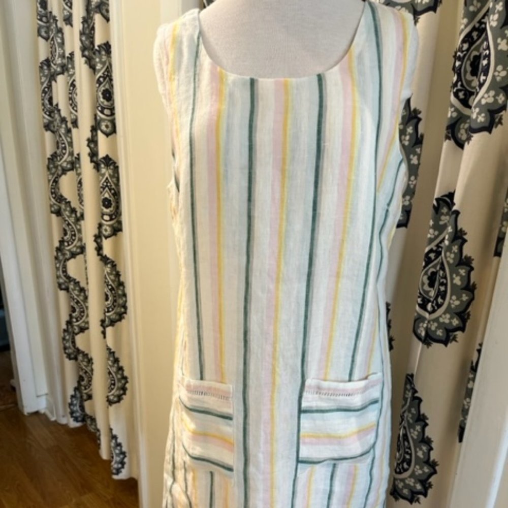 Charlie B Yarn Dye Stripe Dress